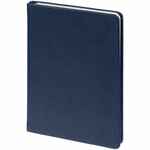 Блокнот CLUSTER MINI в клетку, темно-синий