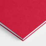 Блокнот DALI в клетку, красный