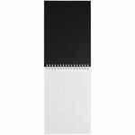 Блокнот DALI MINI в клетку, черный