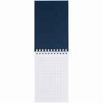 Блокнот DALI MINI в клетку, синий