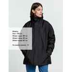 Парка унисекс LIUBLIANA, черная, размер XS