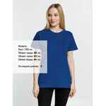 Футболка унисекс ANKARA, ярко-синяя, размер XS