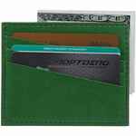 Чехол для карточек PETRUS, зеленый