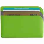 Чехол для карточек DUAL, зеленый