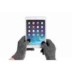 Перчатки сенсорные URBAN FLOW, темно-серый меланж, размер S/M