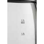 Электрический чайник LUMIMORE, стеклянный, серебристо-черный