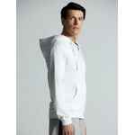 Толстовка на молнии с капюшоном SIVERGA 2.0, белая, размер S