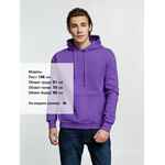 Худи KIRENGA HEAVY 2.0, фиолетовое, размер XS
