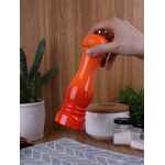 Механическая мельница для специй GAMBIT, оранжево-красная