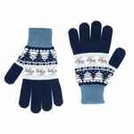 Перчатки MIRAKLER, синие, размер S/M