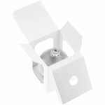 Елочный шар FINERY MATT, 10 см, матовый серебристый