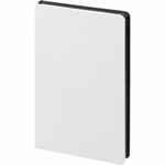 Ежедневник DUPLEX, недатированный, белый с черным