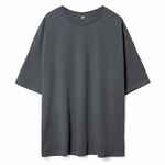 Футболка унисекс оверсайз CROSSTOWN, темно-серая, размер S