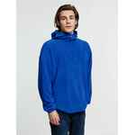 Анорак флисовый унисекс FLISKA, ярко-синий, размер M/L