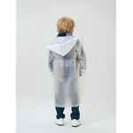 Дождевик детский RAINDROP KIDS, белый, 8 лет (рост 118-128)