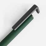 Ручка шариковая STANDIC с подставкой для телефона, зеленая