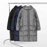 Пуховик унисекс KAPSULA, черный, размер ХS/S