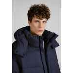 Пуховик унисекс KAPSULA, темно-синий, размер M/L
