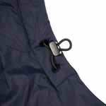 Пуховик унисекс KAPSULA, темно-синий, размер M/L