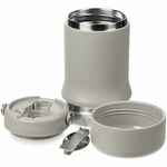 Термос для еды TABENODO, серый