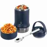 Термос для еды TABENODO, темно-синий