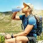 Термобутылка TABENODO, голубая