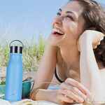 Термобутылка TABENODO, голубая