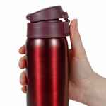 Термокружка RELAXIKA, бордовая