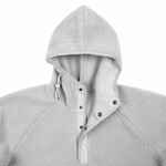 Анорак унисекс OBLAKO, светло-серый, размер M/L