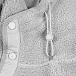 Анорак унисекс OBLAKO, светло-серый, размер M/L