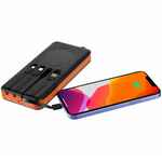 Аккумулятор HOLIDAY MAKER, 10000 мАч, оранжевый