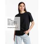 Футболка унисекс STREETWISE, черная, размер S