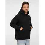 Худи унисекс оверсайз EASY STREET, черное, размер XS/S