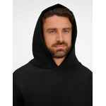 Худи унисекс оверсайз EASY STREET, черное, размер XS/S