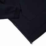 Худи унисекс оверсайз EASY STREET, темно-синее, размер XS/S