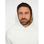 Худи унисекс оверсайз EASY STREET, молочно-белое, размер M/L