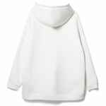 Худи унисекс оверсайз EASY STREET, молочно-белое, размер M/L