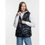 Жилет с подогревом THERMALLI VALMOREL, серый камуфляж, размер S