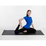 Коврик для фитнеса FLATLAND, черный