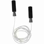 Скакалка скоростная ARRIBA, черная с серым