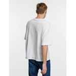 Футболка оверсайз унисекс BASE SPACE, белая, размер XS/S