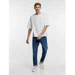 Футболка оверсайз унисекс BASE SPACE, белая, размер XS/S