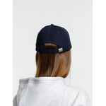 Бейсболка SPIKER, темно-синяя с белым