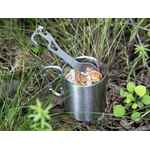 Походный столовый прибор TWIN WIN, стальной