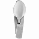 Походный складной столовый прибор CAMPSITE FOLD, стальной