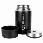 Термос для еды RELAXIKA 1000, черный