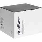 Кружка с подогревом и беспроводной зарядкой DUALBASE VER. 2.0 MATT, черная