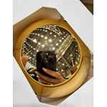 Оформительский шар FINERY, 8 см, глянцевый золотистый