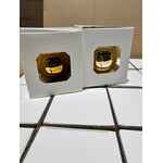 Оформительский шар FINERY, 8 см, глянцевый золотистый