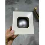 Оформительский шар FINERY, 8 см, матовый серебристый